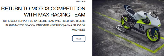 Racing team Husqvarna